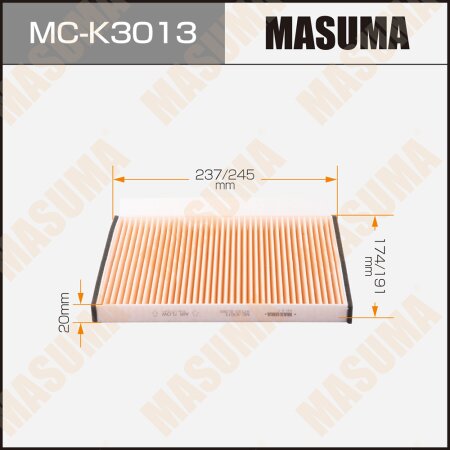 Cabin air filter Masuma, MC-K3013