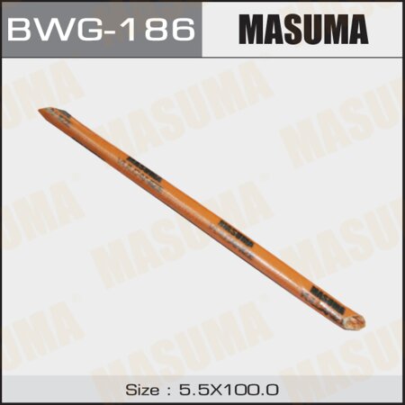 Seal strips Masuma for tubeless tyre repair, 5.5x100mm, 30pcs, BWG-186