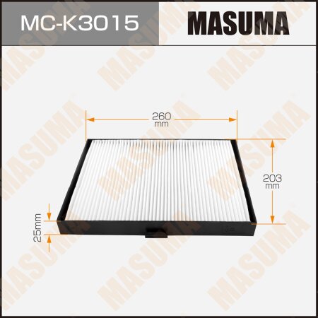 Cabin air filter Masuma, MC-K3015