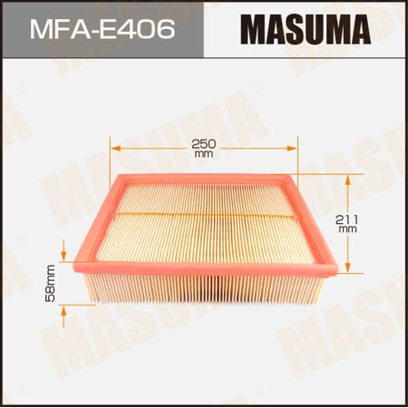 Air filter Masuma, MFA-E406