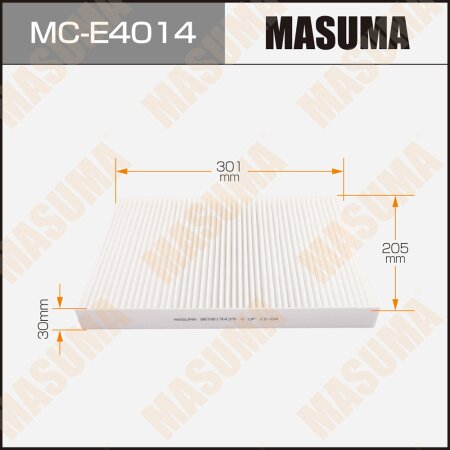 Cabin air filter Masuma, MC-E4014