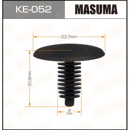 Retainer clip Masuma plastic, KE-052