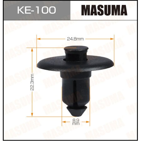 Retainer clip Masuma plastic, KE-100