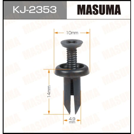 Retainer clip Masuma plastic, KJ-2353