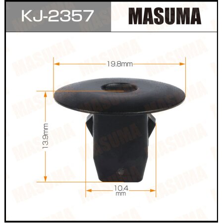 Retainer clip Masuma plastic, KJ-2357