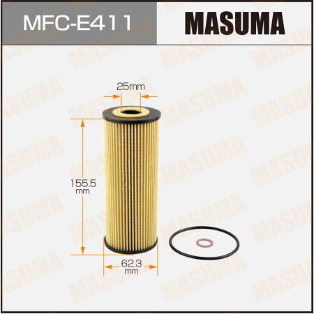 Oil filter Masuma, MFC-E411