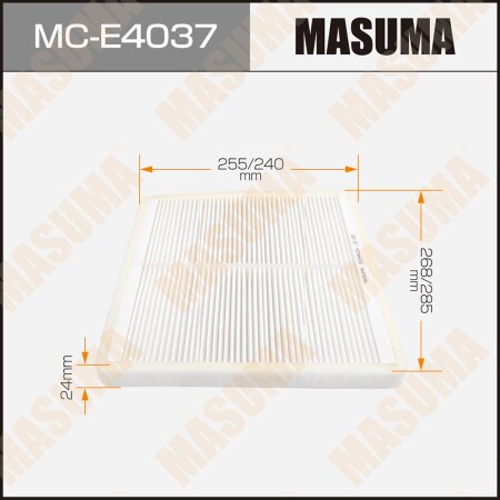 Cabin air filter Masuma, MC-E4037