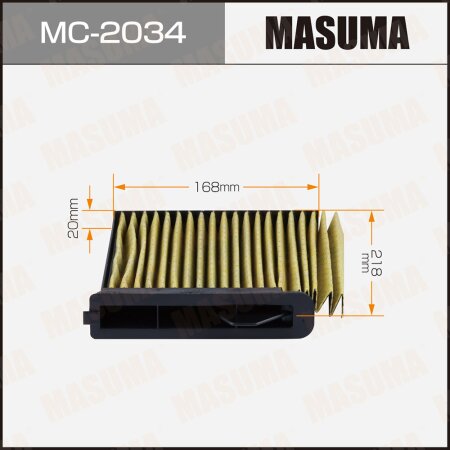 Cabin air filter Masuma, MC-2034