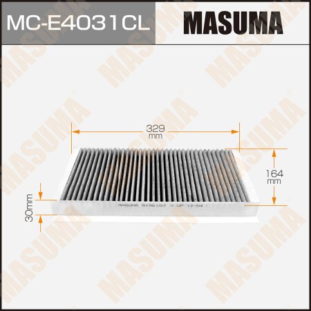 Cabin air filter Masuma charcoal, MC-E4031CL