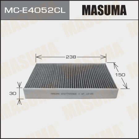 Cabin air filter Masuma charcoal, MC-E4052CL