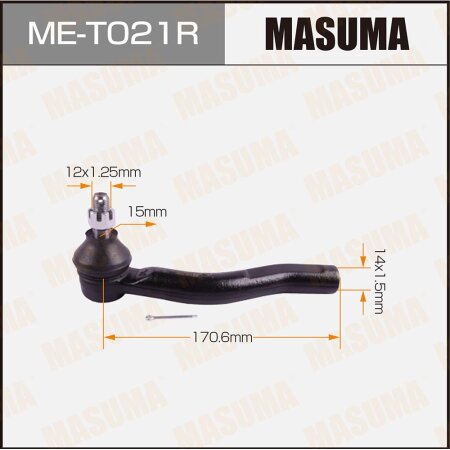 Tie rod end Masuma, ME-T021R