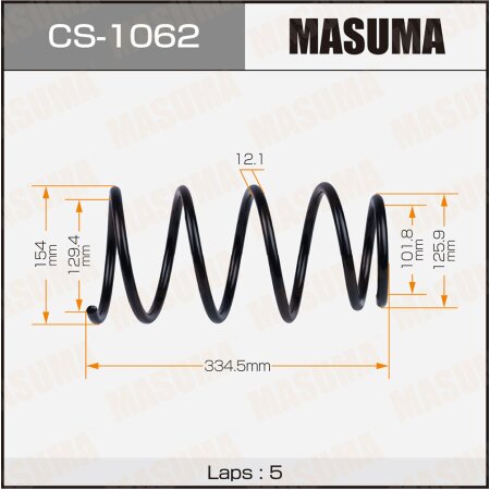 Coil spring Masuma, CS-1062