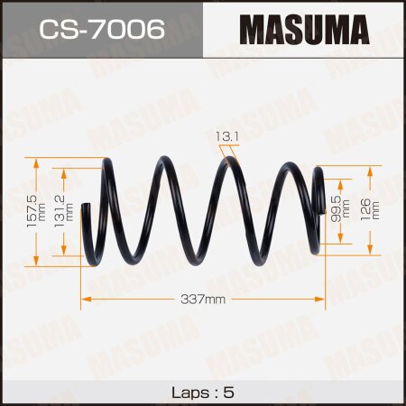 Coil spring Masuma, CS-7006