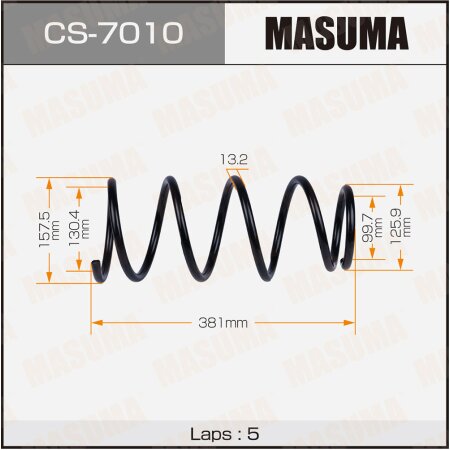 Coil spring Masuma, CS-7010