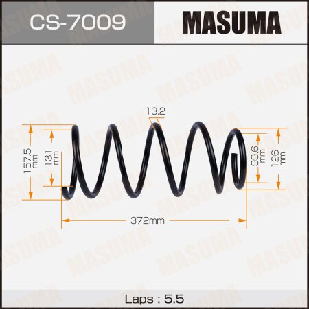 Coil spring Masuma, CS-7009