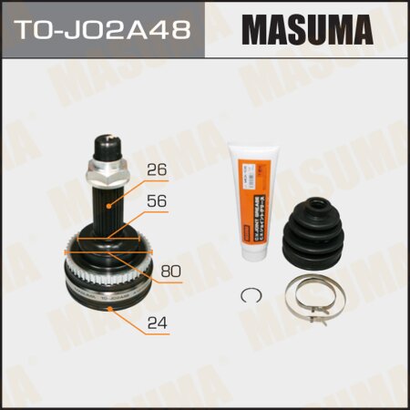 CV joint (outer) Masuma, TO-J02A48