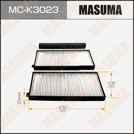 Cabin air filter Masuma, MC-K3023