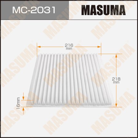 Cabin air filter Masuma, MC-2031