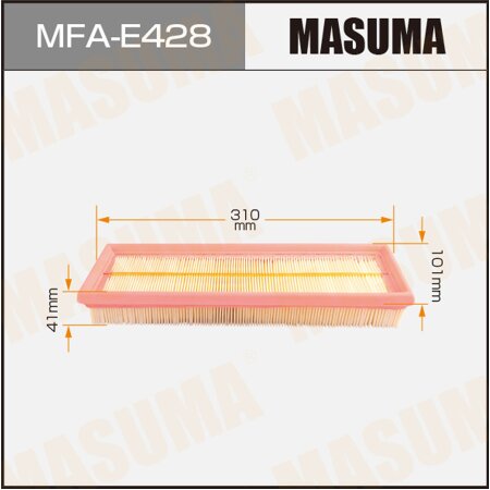 Air filter Masuma, MFA-E428