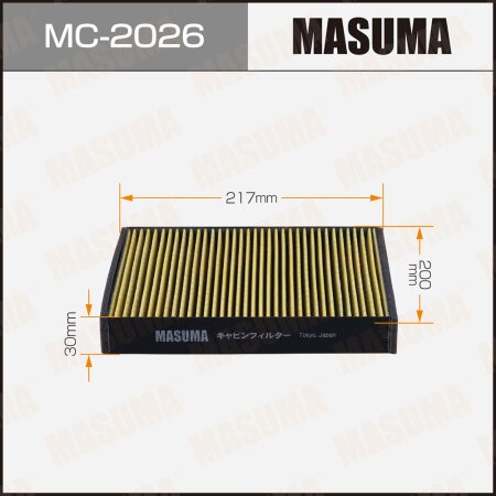 Cabin air filter Masuma, MC-2026