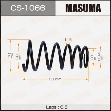 Coil spring Masuma, CS-1066