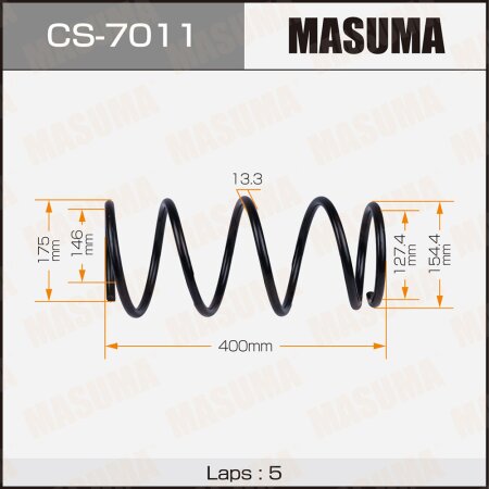 Coil spring Masuma, CS-7011