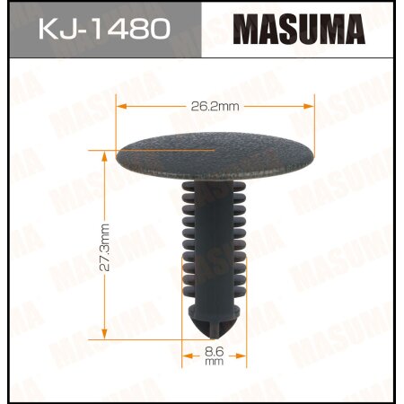 Retainer clip Masuma plastic, KJ-1480