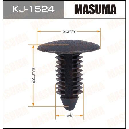 Retainer clip Masuma plastic, KJ-1524