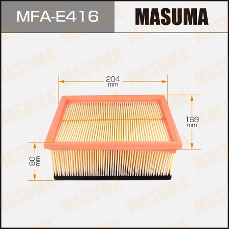 Air filter Masuma, MFA-E416