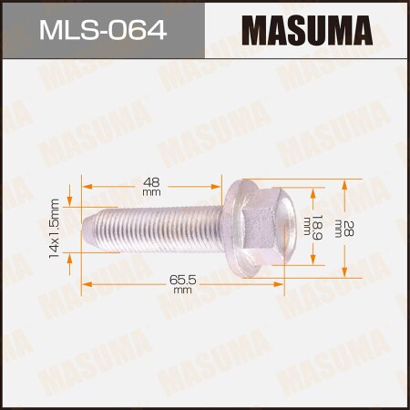 Strut service bolt Masuma, MLS-064