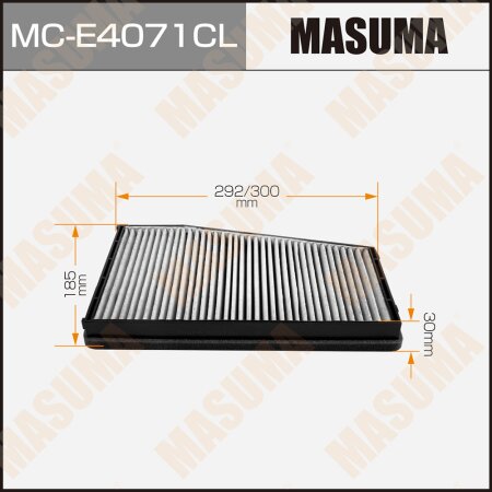 Cabin air filter Masuma charcoal, MC-E4071CL