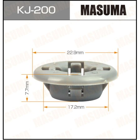 Retainer clip Masuma plastic, KJ-200