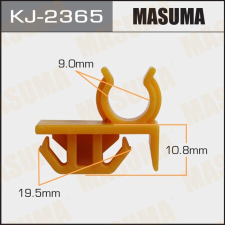 Retainer clip Masuma plastic, KJ-2365