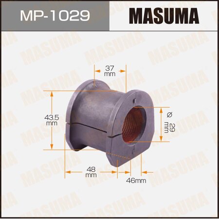 Stabilizer bar bushing Masuma, MP-1029