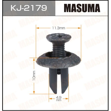 Retainer clip Masuma plastic, KJ-2179