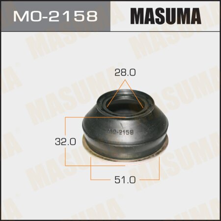 Ball joint dust boot Masuma 28х51х32 (set of 10pcs), MO-2158