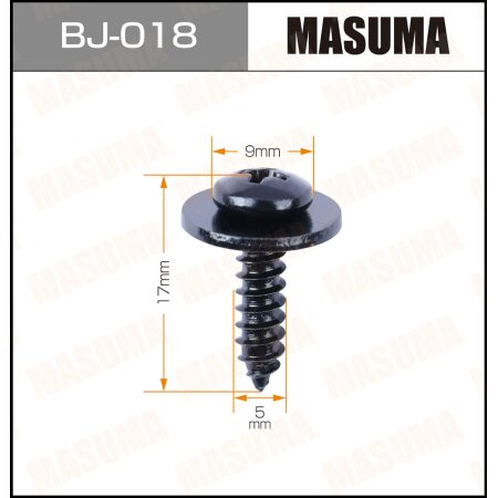 Self-tapping screw Masuma 5x17mm, set of 10pcs, BJ-018