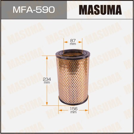 Air filter Masuma, MFA-590