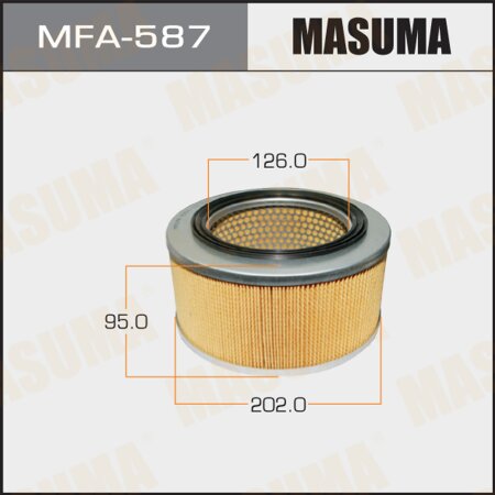 Air filter Masuma, MFA-587