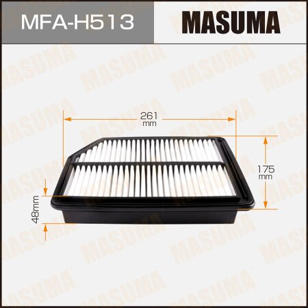 Air filter Masuma, MFA-H513