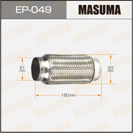 Flex pipe Masuma 2-layer 61x180, EP-049