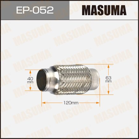 Flex pipe Masuma 2-layer 40x120, EP-052