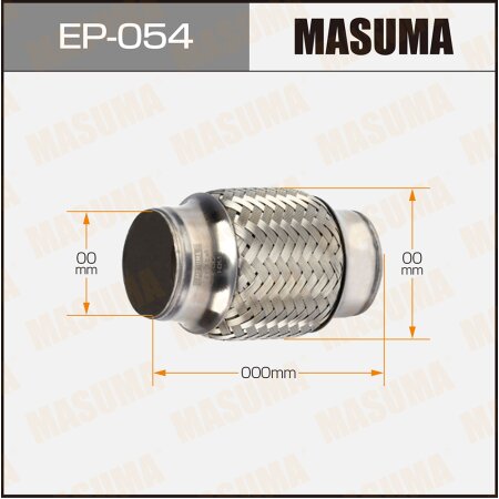Flex pipe Masuma 2-layer 42x100, EP-054