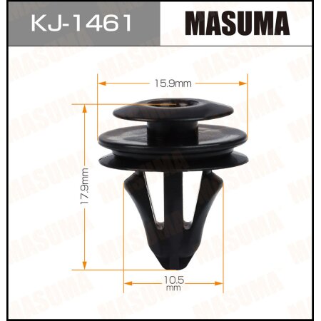 Retainer clip Masuma plastic, KJ-1461