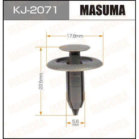 Retainer clip Masuma plastic, KJ-2071