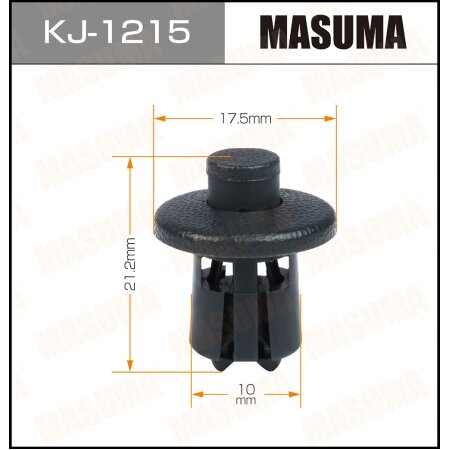 Retainer clip Masuma plastic, KJ-1215