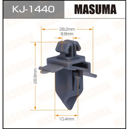 Retainer clip Masuma plastic, KJ-1440