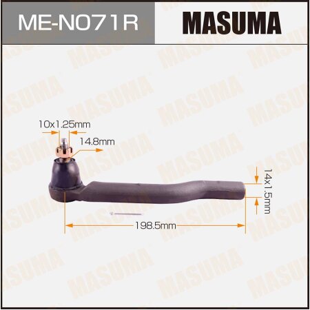 Tie rod end Masuma, ME-N071R