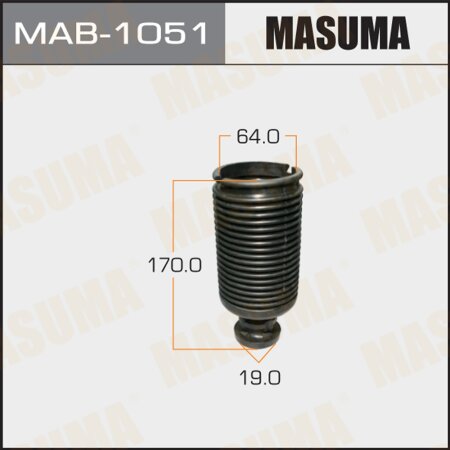 Shock absorber boot Masuma (rubber), MAB-1051