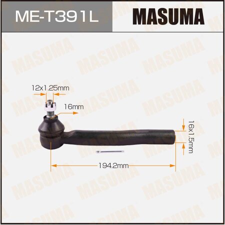 Tie rod end Masuma, ME-T391L